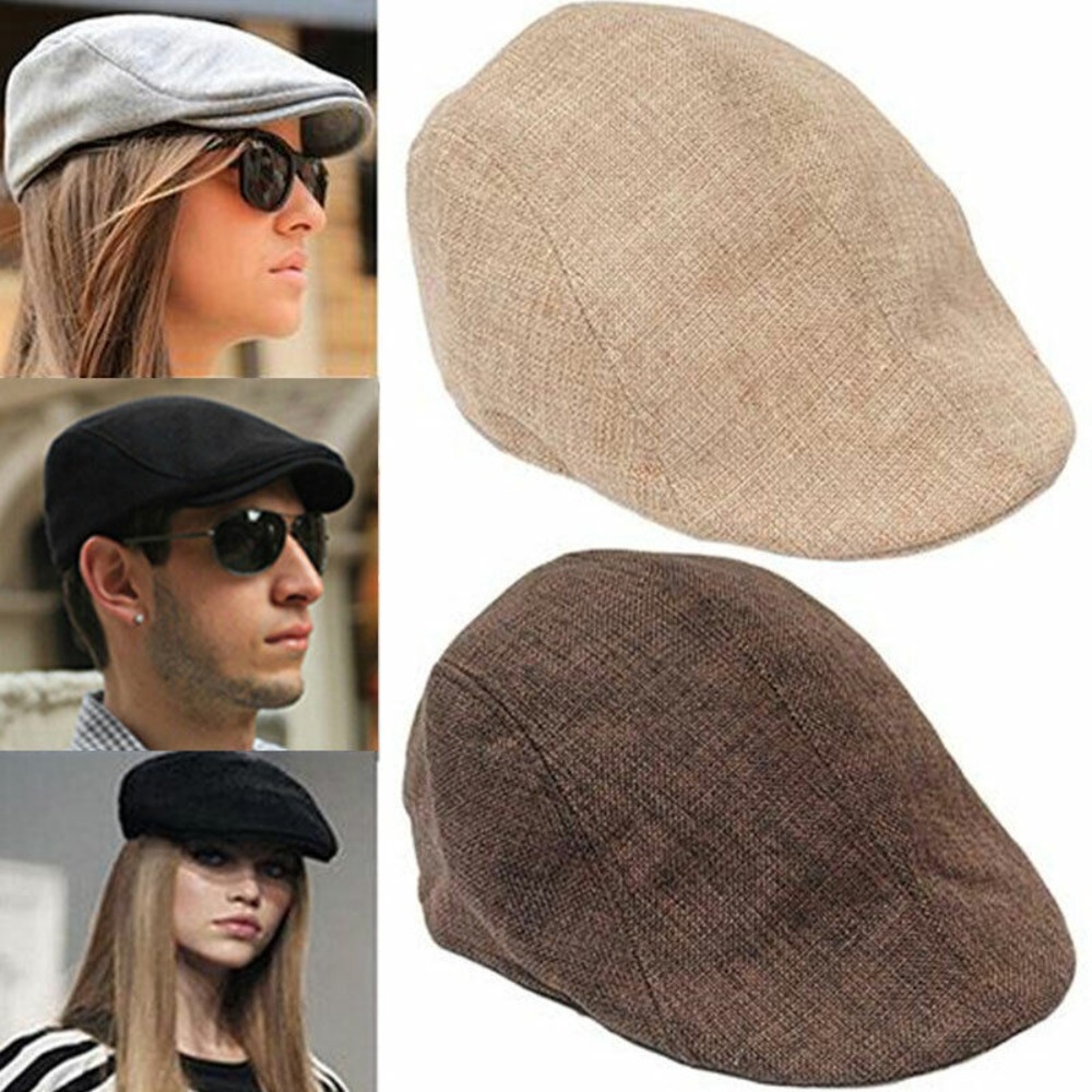 Peaky Newsboy Golf Driving Hat – Vintage Flat Cap for Men & Boys | Classic Cabbie Beret for Stylish Looks