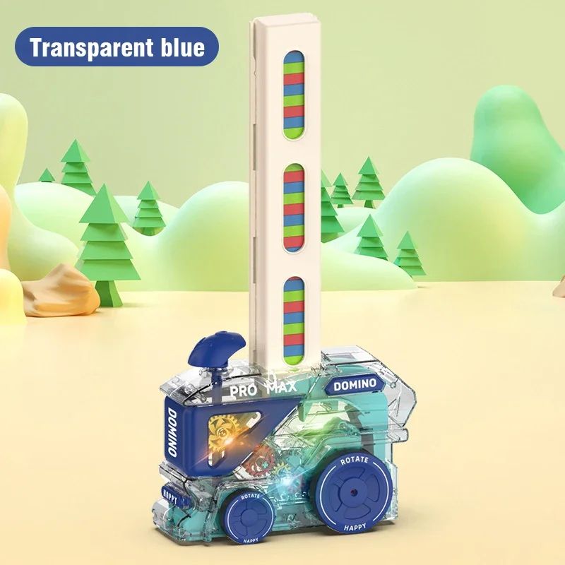 Automatic Domino Train Building Toy