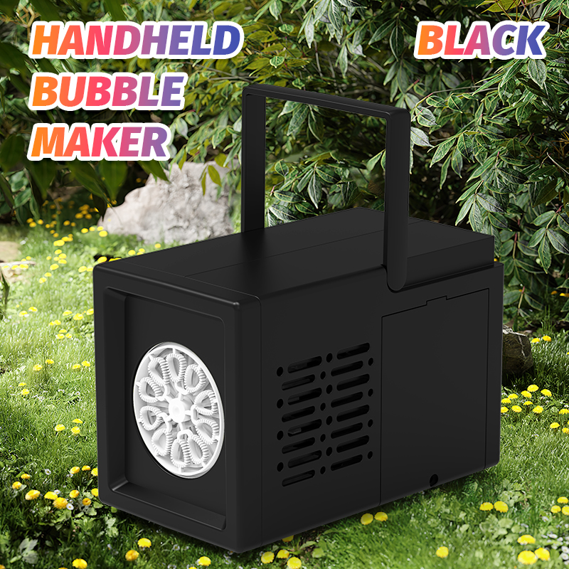 Handheld Hole Automatic Electric Bubble Machine Toy
