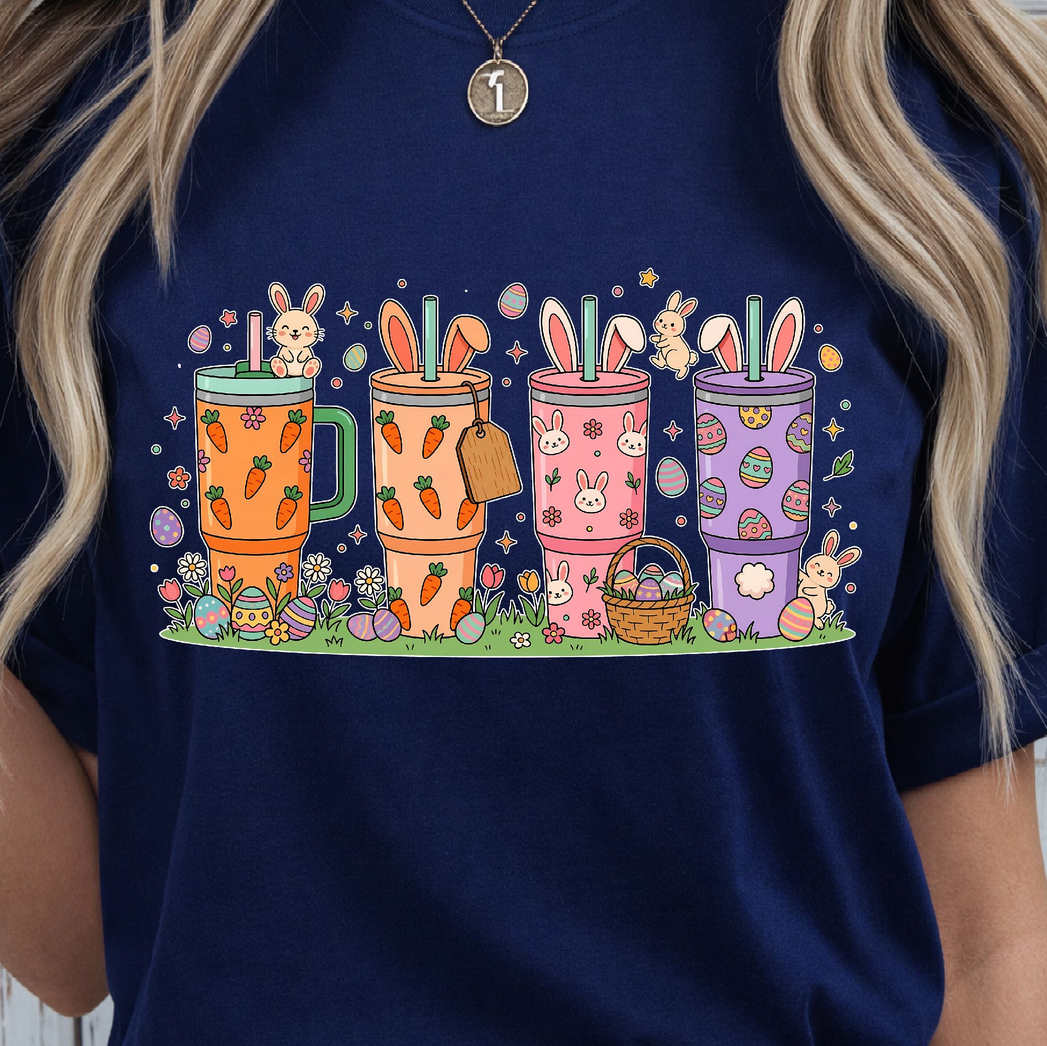 Tembler Bunny T-Shirt, Easter Bunny Shirt, Cute Bunny Spring Tee