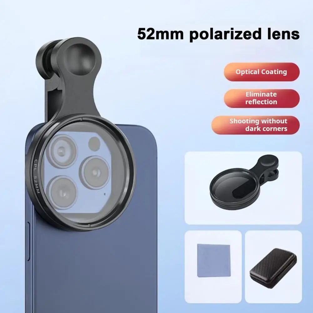 Rotatable Polarized Phone Camera Lens
