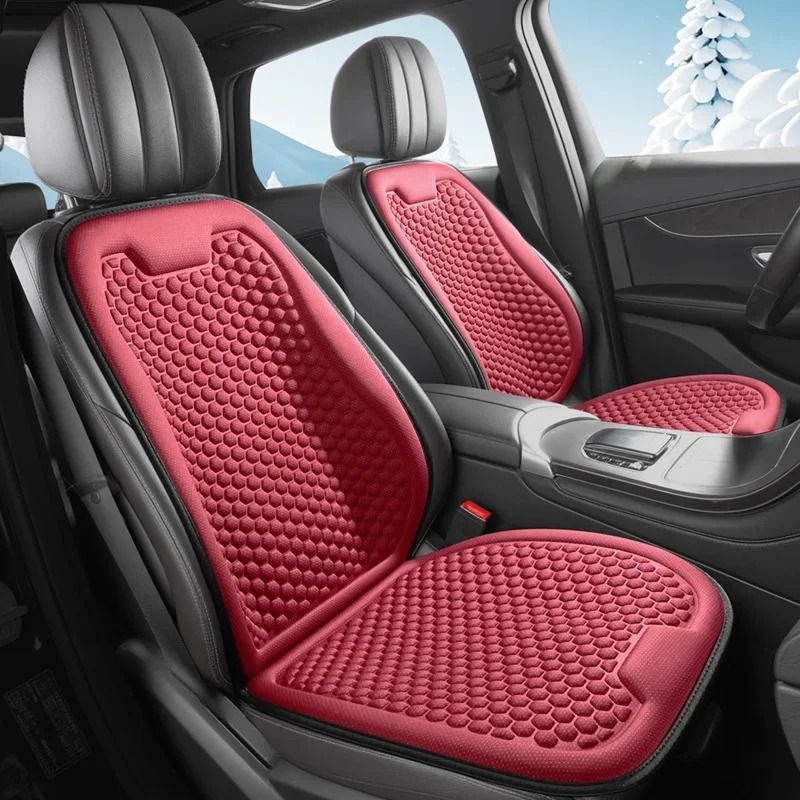 Ice Silk Car Seat Cushion with 3D Spherical Protrusions