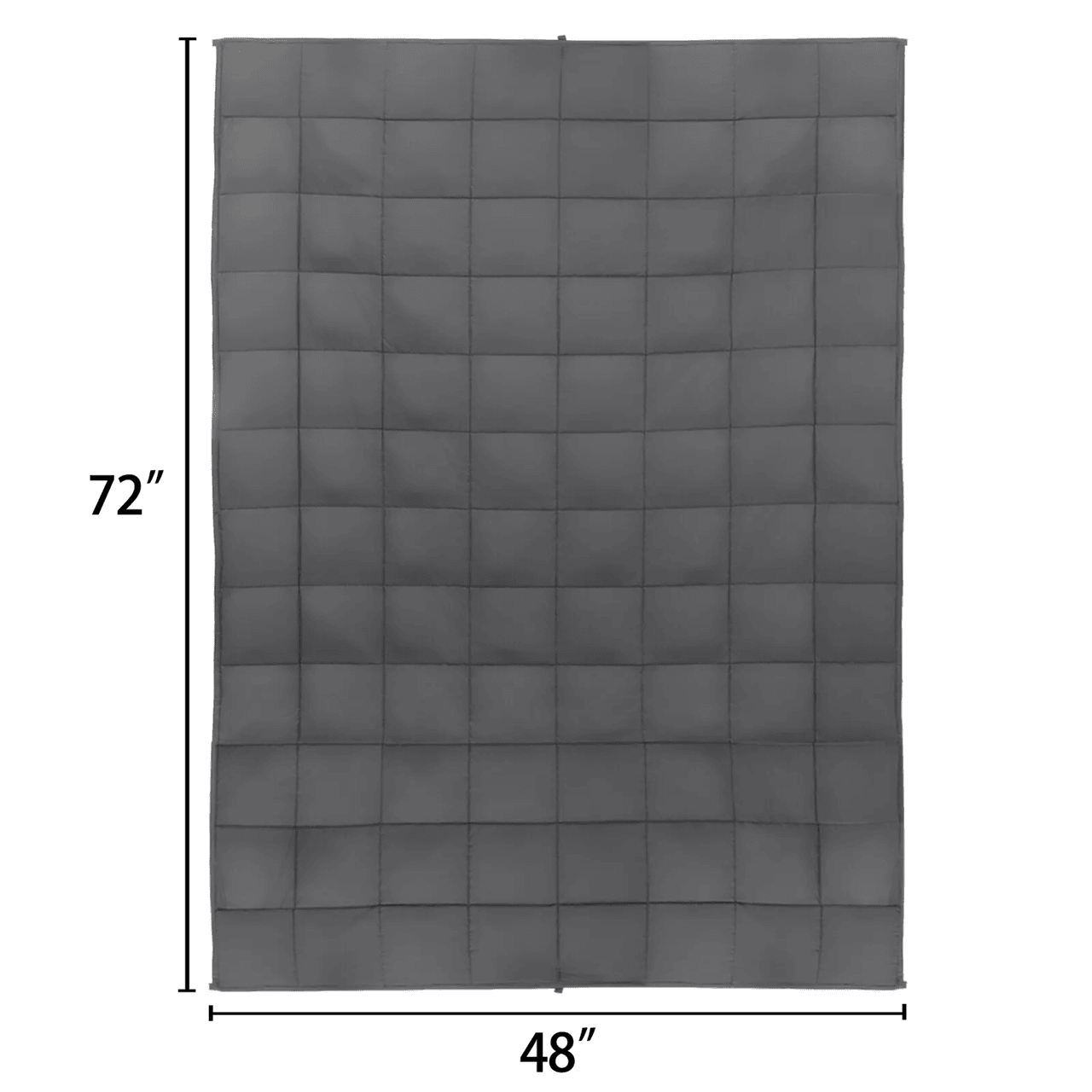 15lb Weighted Blanket for Anxiety and Stress Relief Twin Size 72x48 Inch for Adults and Kids