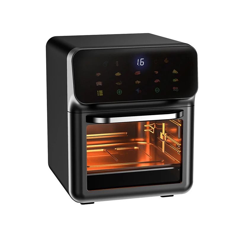 10 L Electric Air Fryer Oven with Touchscreen 360 degrees Convection & Auto Clean Function