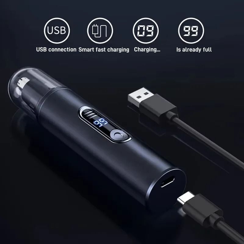 Portable Waterproof Mini Pocket Nose and Ear Hair Trimmer