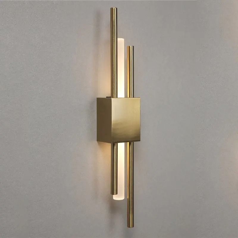 Modern Acrylic Wall Lamp with LED Remote Control