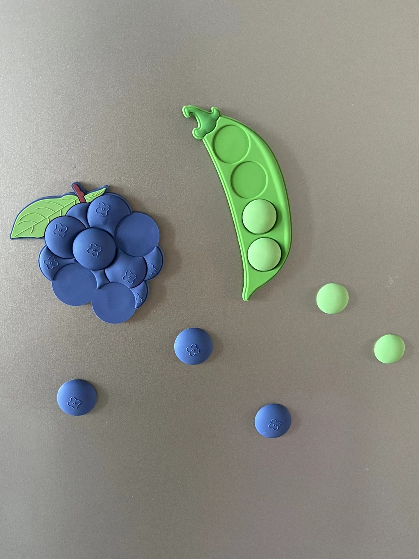 Fruit Fridge Magnet Cute Acrylic Refrigerator Decor for Kitchen