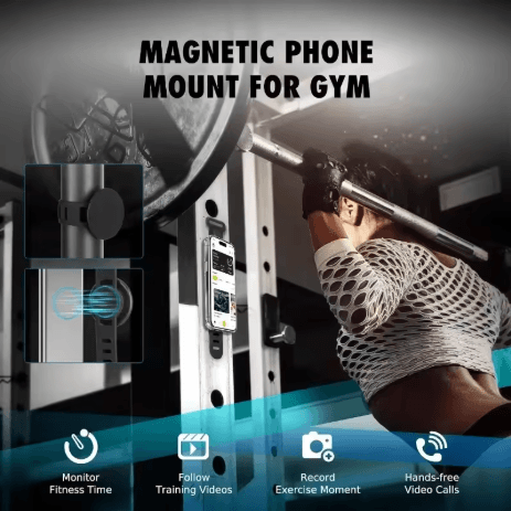2024 Magnetic Wrist Phone Holder Dual Side Strong Grip Universal Phone Mount