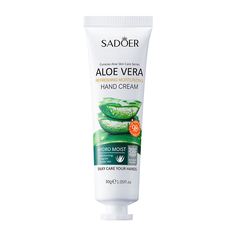 Aloe Vera Hand Cream Lotions Serum, Repair Moisturizing Hand Skin Care, Anti Dryness Anti Aging Whitening Hand Cream 30g