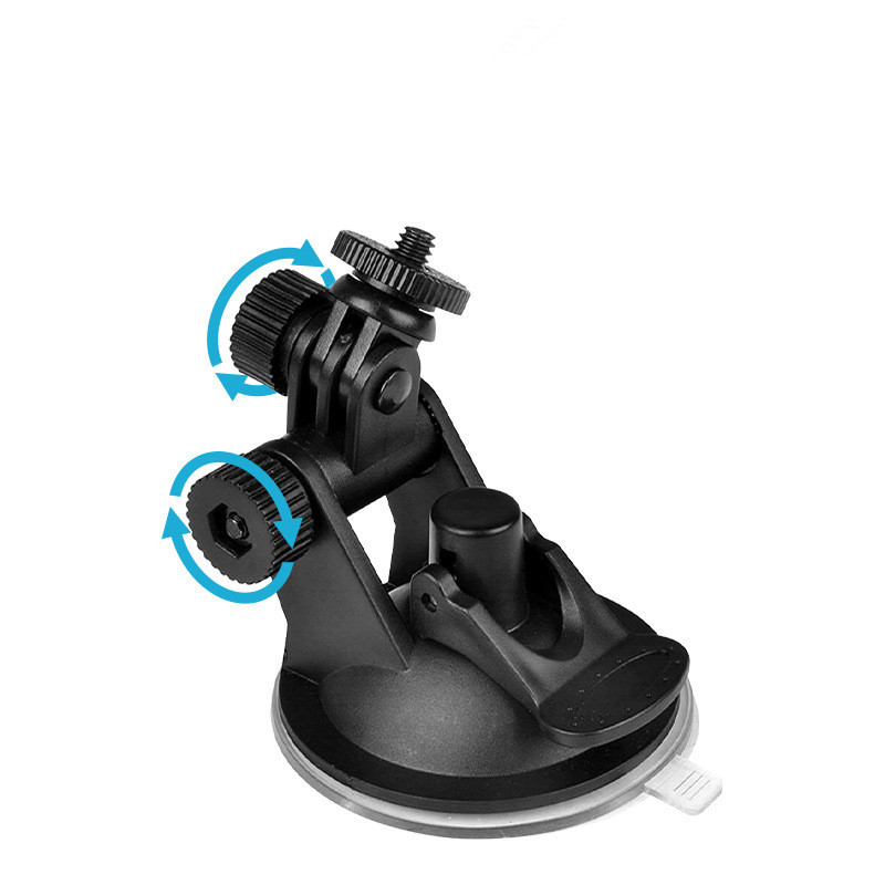 Suction Cup Car Mount with Tripod Adapter Phone Holder The Ultimate Hands-Free Camera Mount