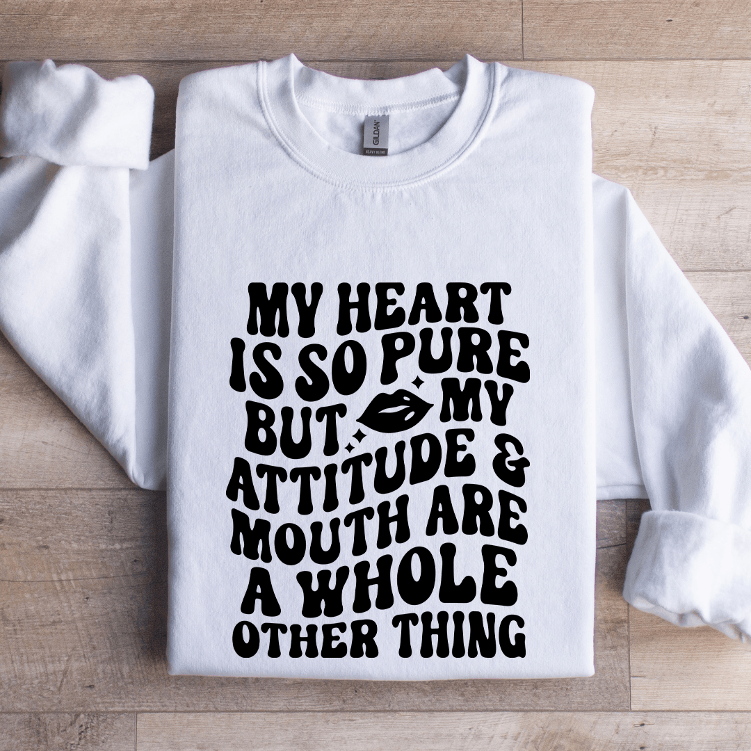 My Heart Is So Pure Sweatshirt