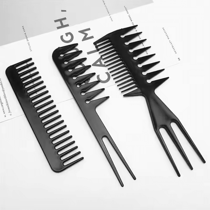 10PCS Professional Comb Set Multifunctional Anti-Static Hair Care and Hairdressing Styling Salon Tool Accessories