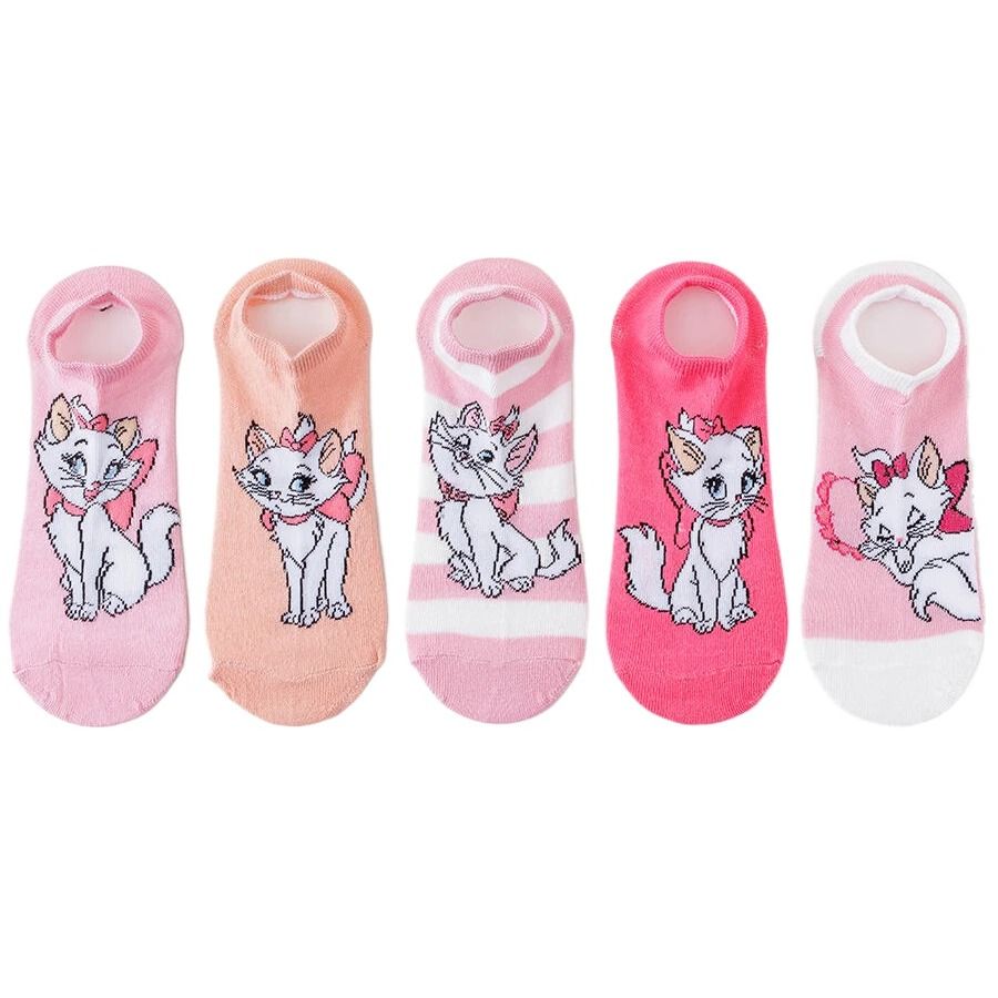 Cartoon Anime Casual Socks Funny Street Style 10 Pair Set