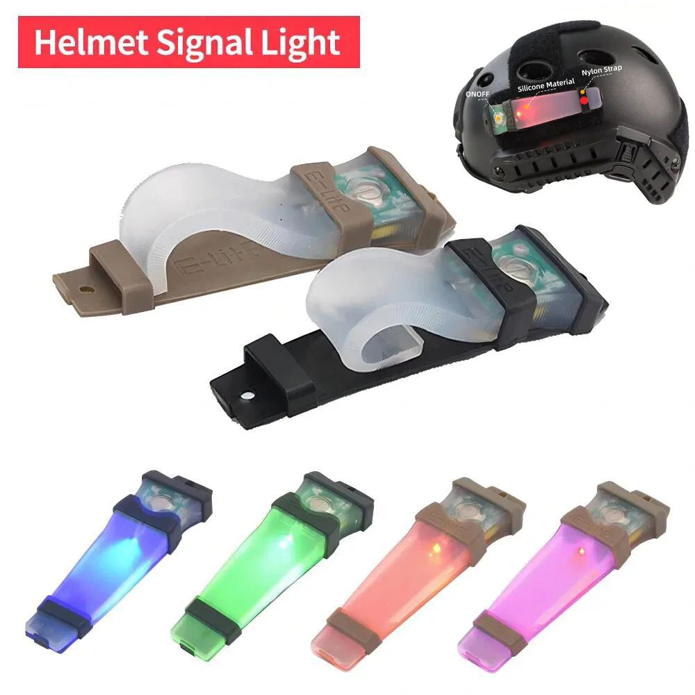 BOOIU Waterproof Tactical IR Strobe Helmet Light – Safety Flashing Signal Lamp for Hiking, Cycling & Outdoor Survival