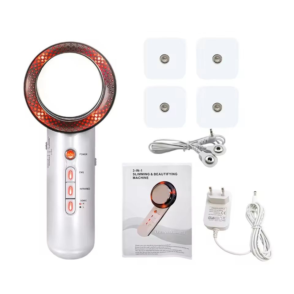 3-in-1 Ultrasonic Cavitation Body Slimming Massager with EMS and Infrared