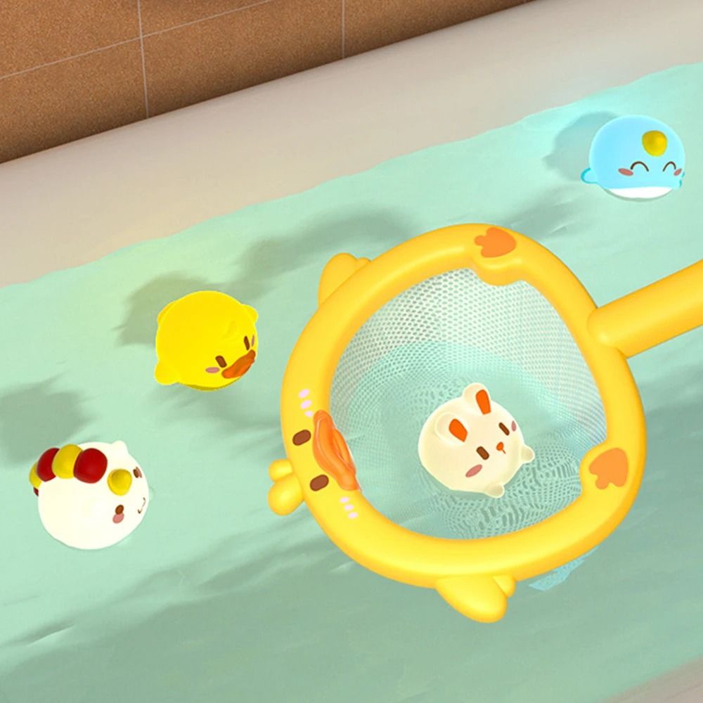 Luminous LED Animal Bath Toy with Water Induction