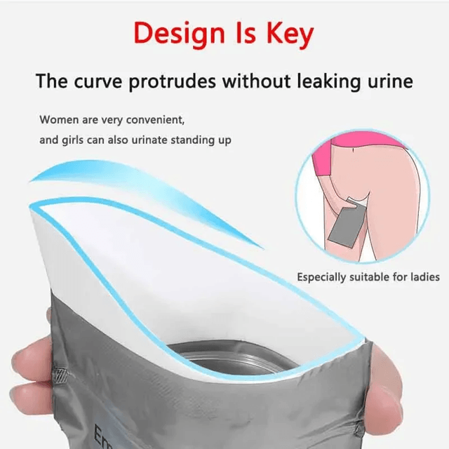Portable Car Emergency Urine Bag Disposable Travel Toilet