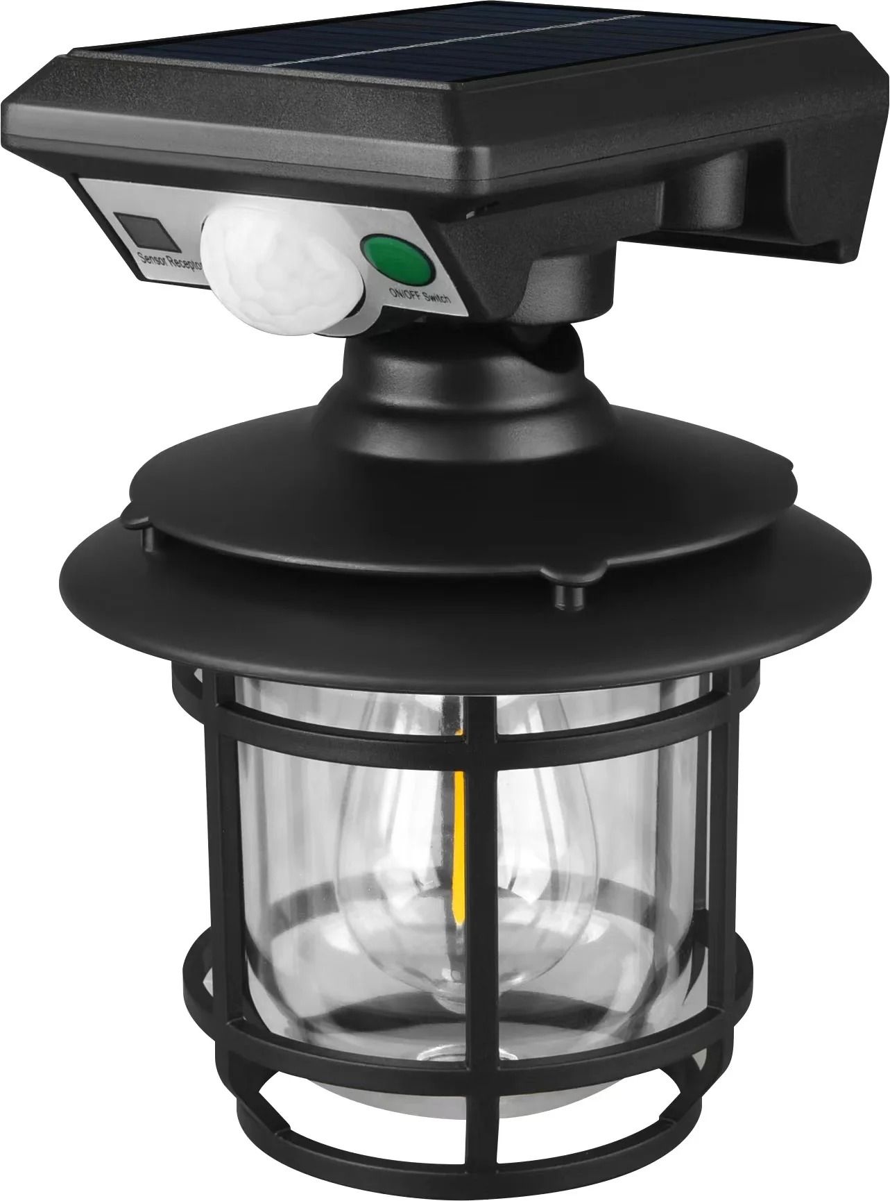 Retro Solar Motion Induction Wall Lamp