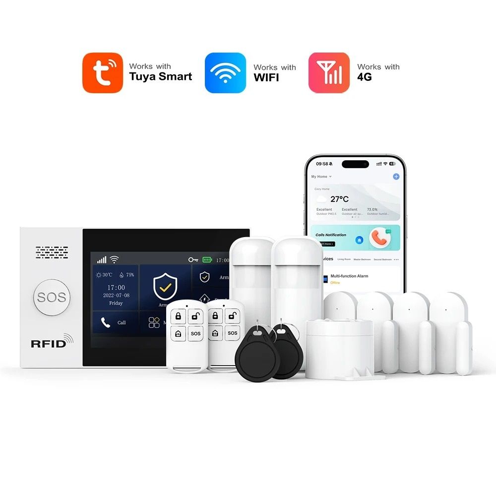 Smart 4.3 Inch HD Touch Security Command Center