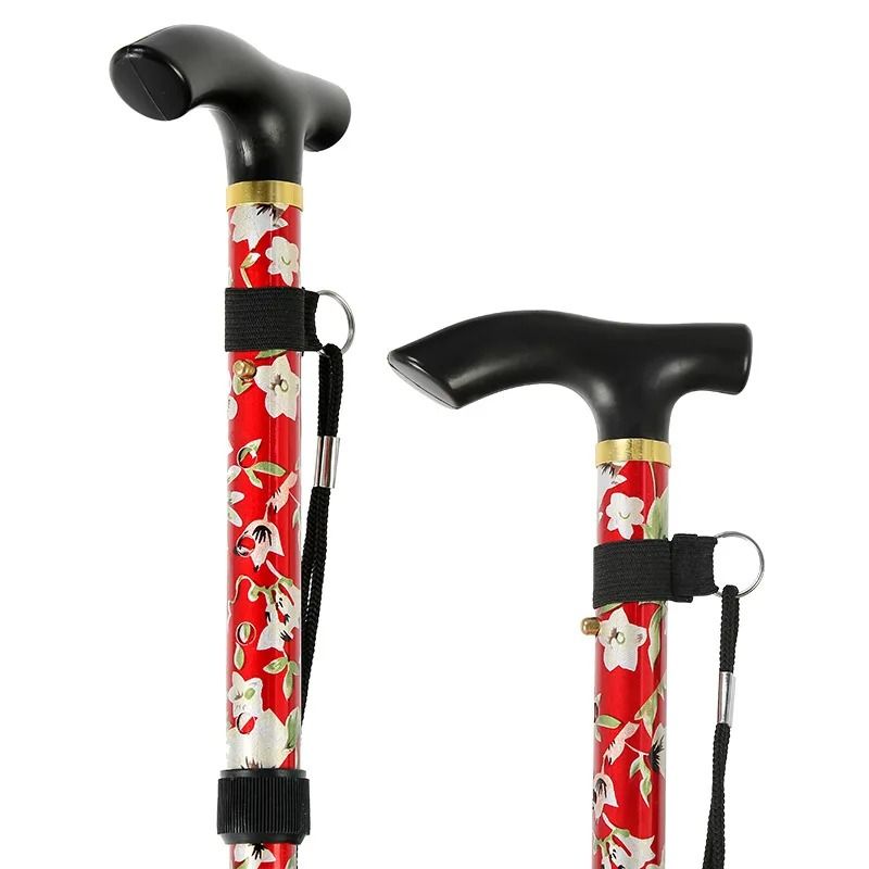 Unisex Telescopic Aluminum Folding Walking Cane