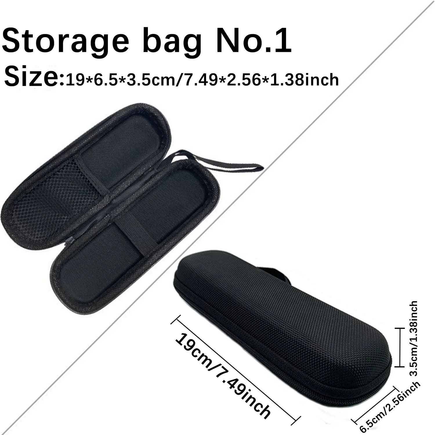 Professional EVA Electric Hair Cutting Storage Case Universal Hair Tool Organizer