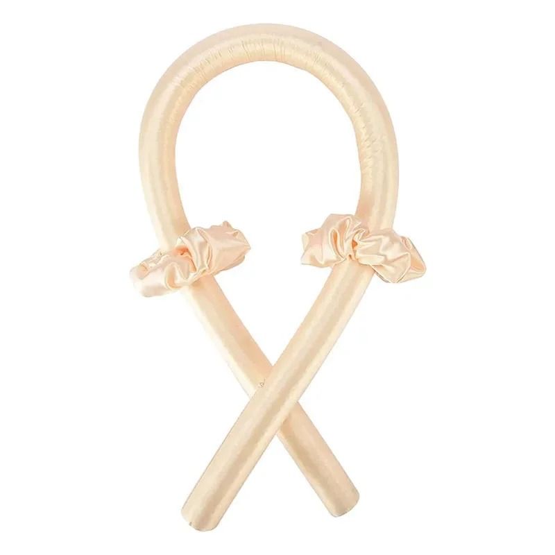 Heatless Curling Rod Headband No Heat Hair Curlers Silk Ribbon Overnight Curlers
