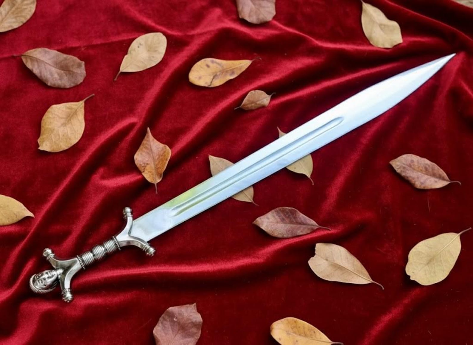 Anthropomorphic Steel Sword 38