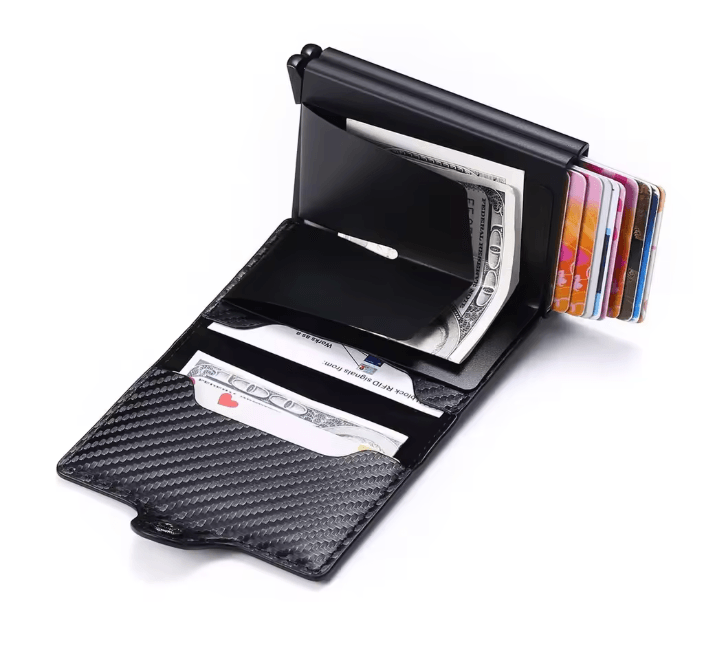 Carbon Fiber Slim Rfid Card Wallet