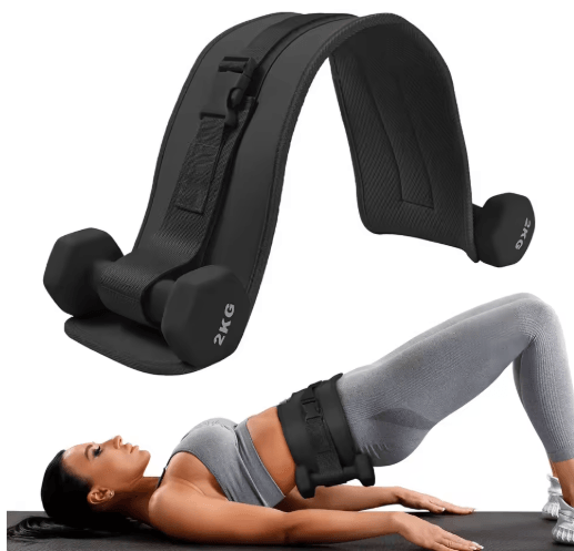 Thickened Hip Thrust Belt – Dumbbell and Kettlebell Glute Bridge Weight Belt