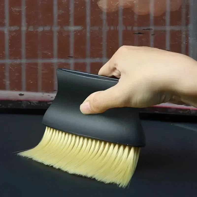 Premium Car & Air Vent Dust Removal Brush with Flexible Bristles