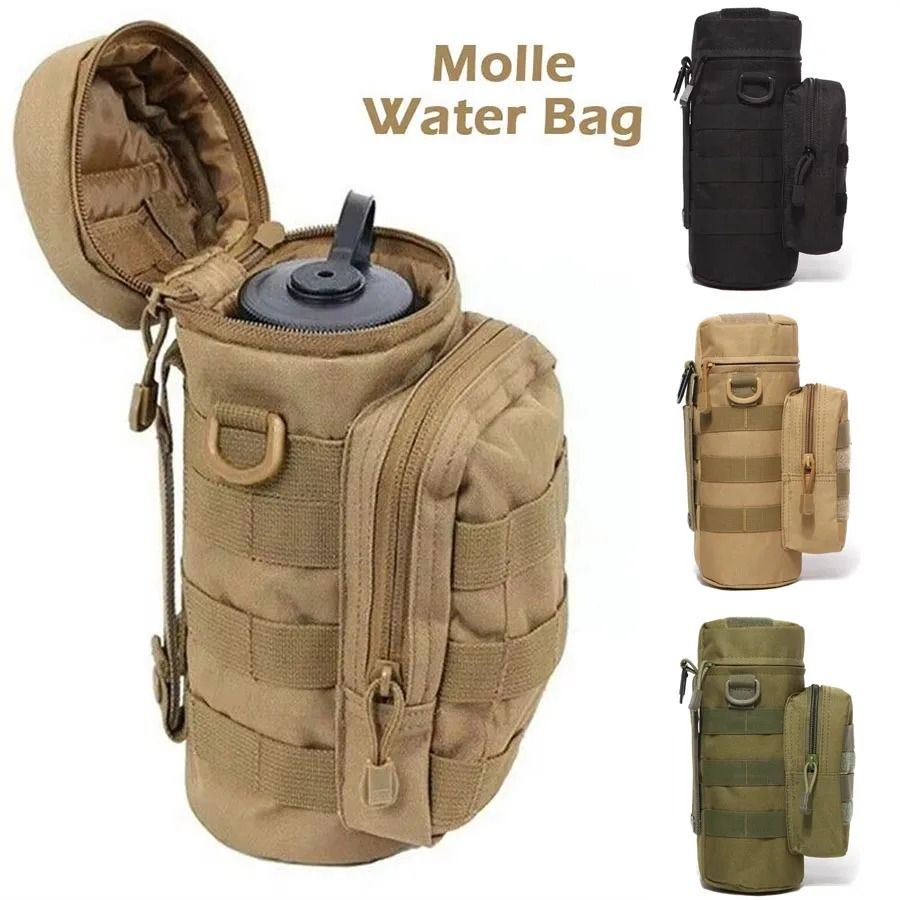 Tactical MOLLE Water Bottle Carrier