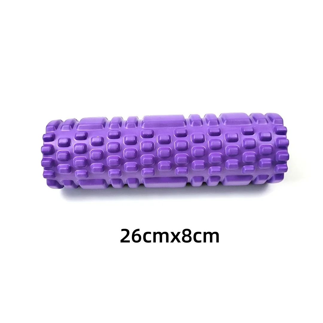 Compact Pilates Yoga Foam Roller - Deep Muscle Massage & Recovery Column