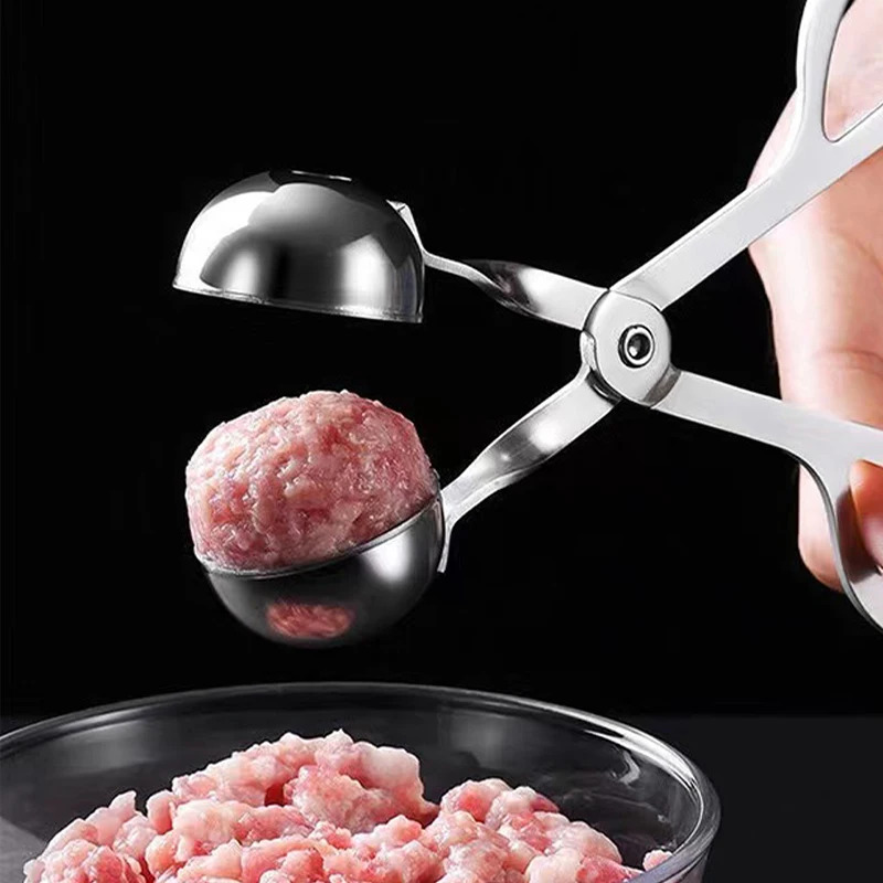DIY Stainless Steel Rice Fish Ball Maker – Kitchen Gadget for Dumplings, Shrimp Balls & Veggie Rolls
