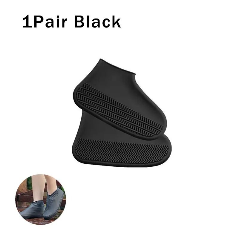Reusable Waterproof Silicone Rain Shoe Covers