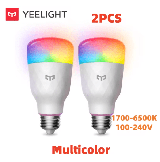 Yeelight Smart LED Bulb W3 WiFi Dimmable E26 with Voice Control