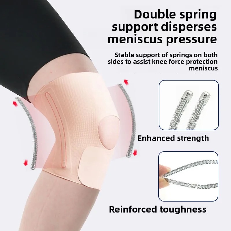 Professional Womens Knee Support Brace with Patella Protection for Running and Sports