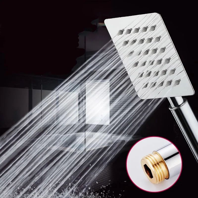 High Pressure Handheld Shower Head Stainless Steel Bathroom Set