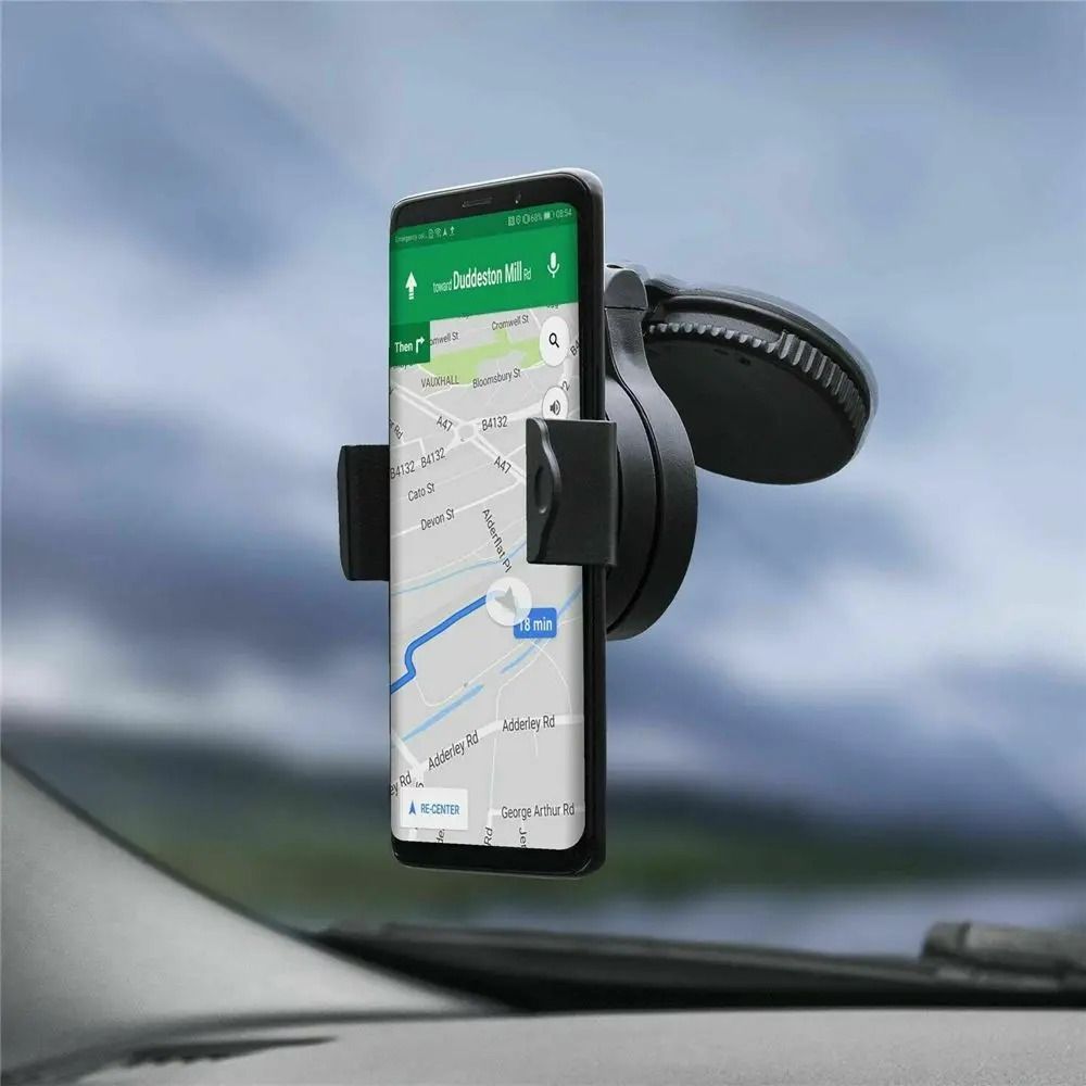 Dashboard Silicone Suction Mount – Windscreen Smartphone Holder – High-Yield Mobile Interaction Hub