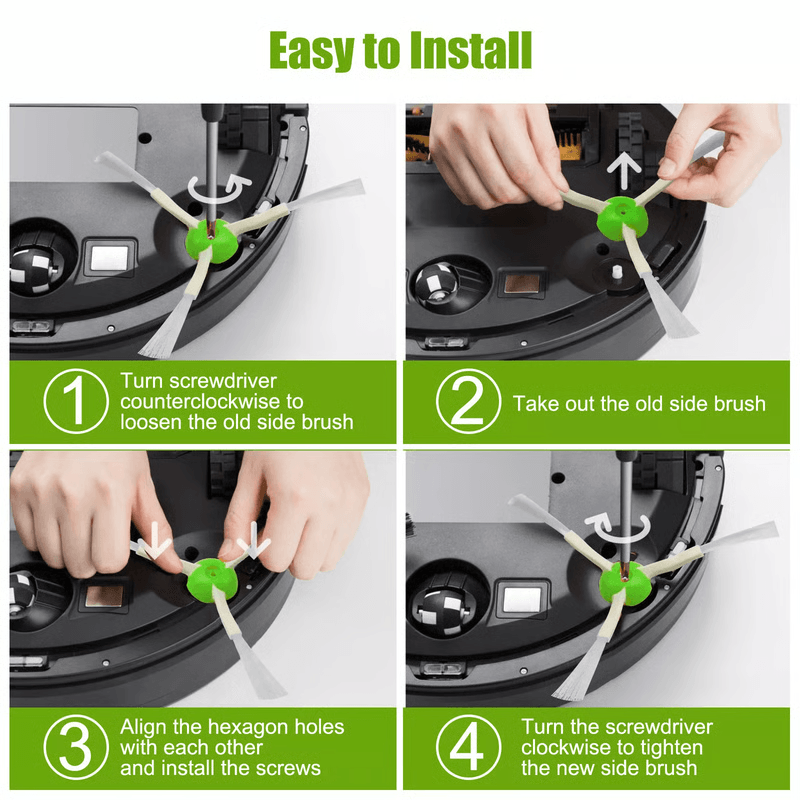 Roomba Filter Replacement Parts Kit for Stronger Pickup, Cleaner Air and Easy Maintenance