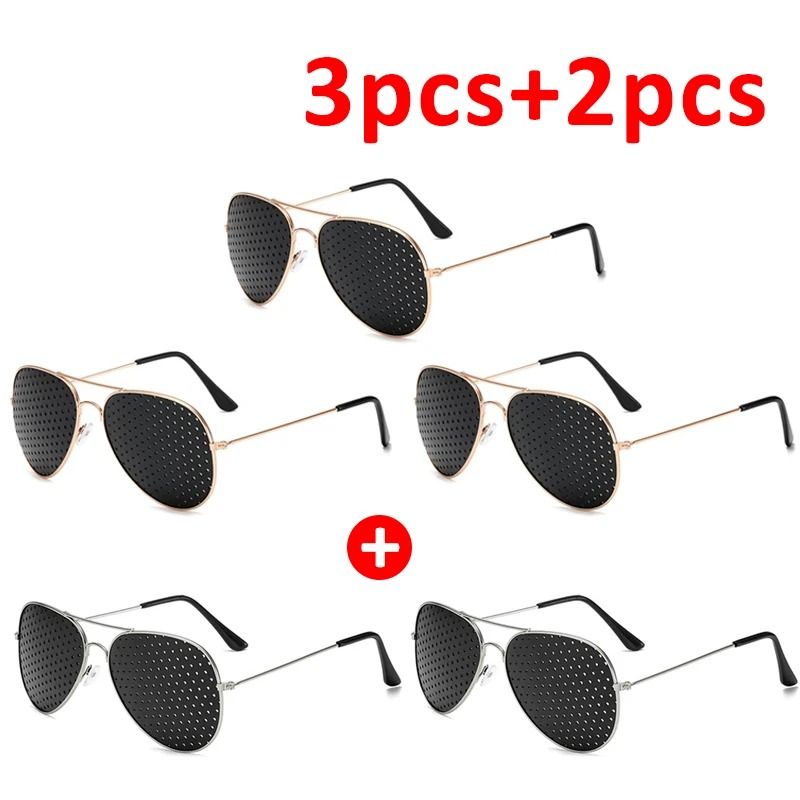 Classic Wayfarer Pinhole Vision Trainer | Anti-Fatigue Stenopeic Sanctuary System