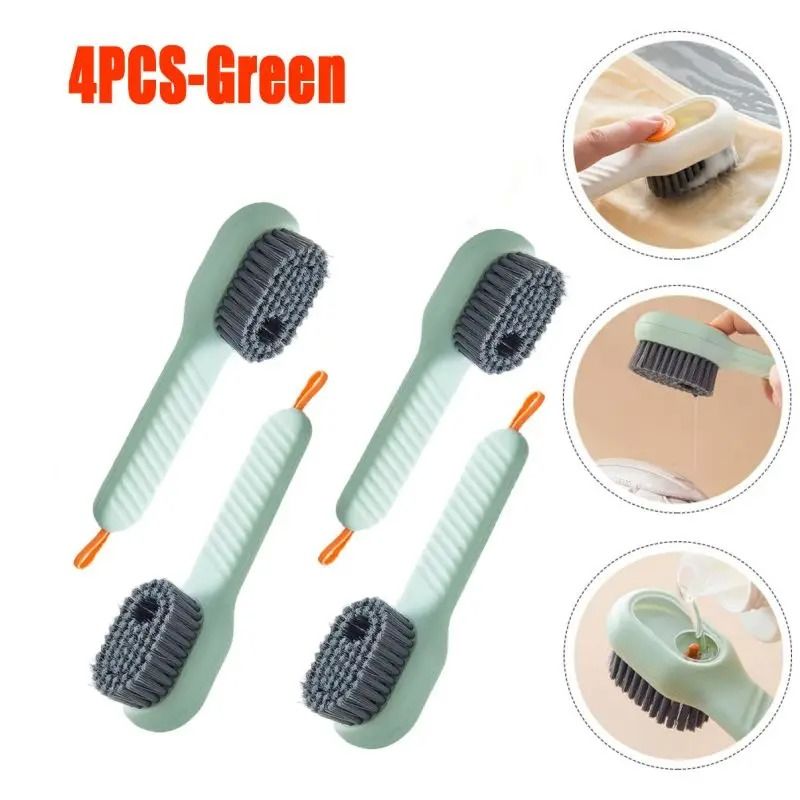 Multi Function Shoe Cleaning Brush Soft Bristle Hand Pressure Spot Scrub Brush