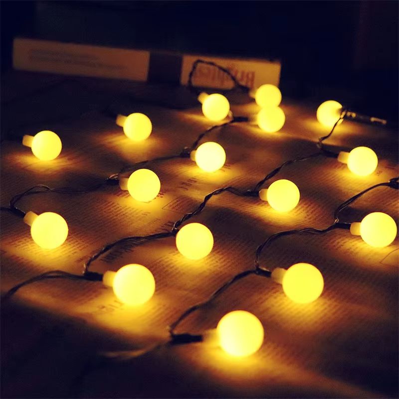 Solar Globe Fairy String Lights with 8 Lighting Modes for Outdoor Garden and Christmas Decor
