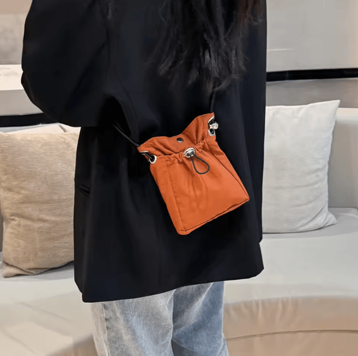 Nylon Crossbody Bag Mini Phone Wallet Multifunctional Square Shoulder Messenger Purse