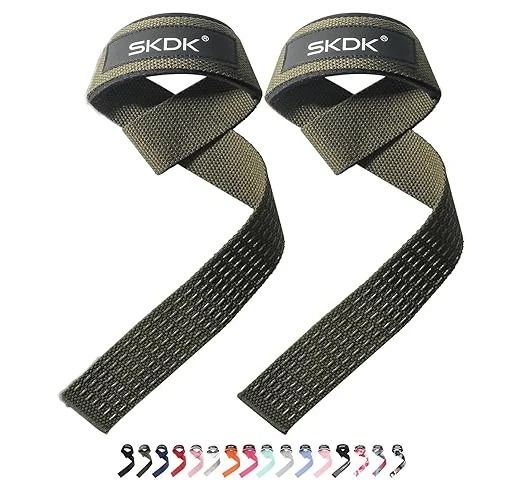Weightlifting Wrist Straps with Anti-Slip Silicone
