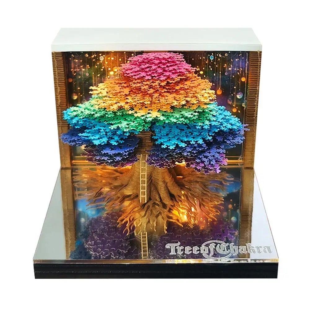 2026 Tear Away 3D Paper Calendar Tree