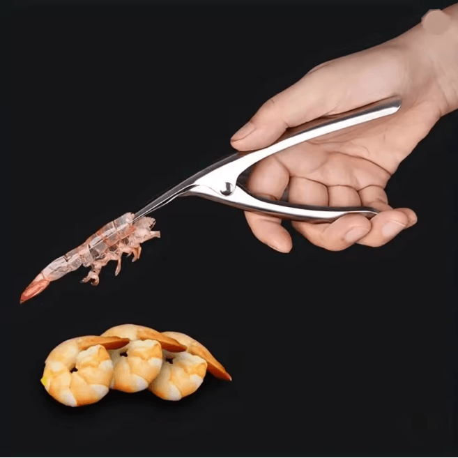 Stainless Steel Shrimp Deveiner Kitchen Seafood Tool