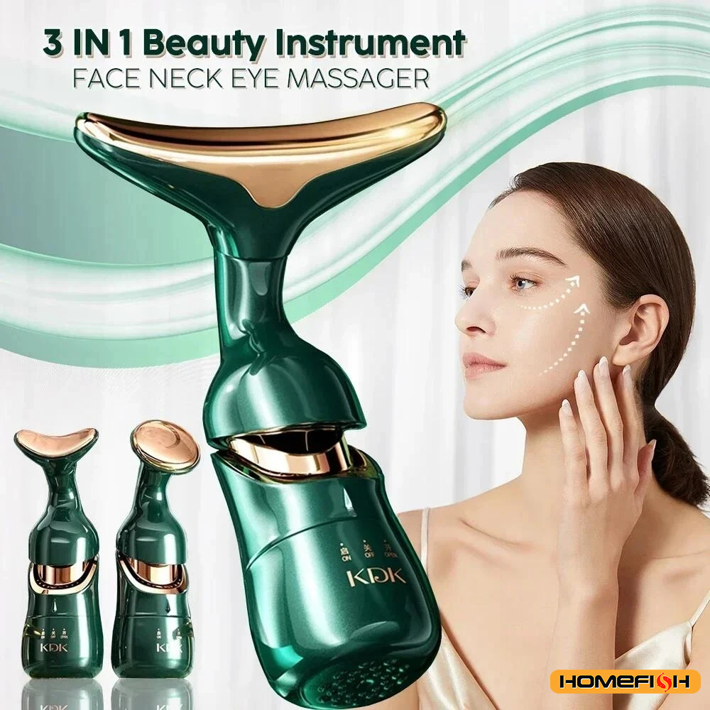 Face Slimmer, Neck Facial Lifting Device, Wrinkle Anti Massage, EMS Skin Tightening