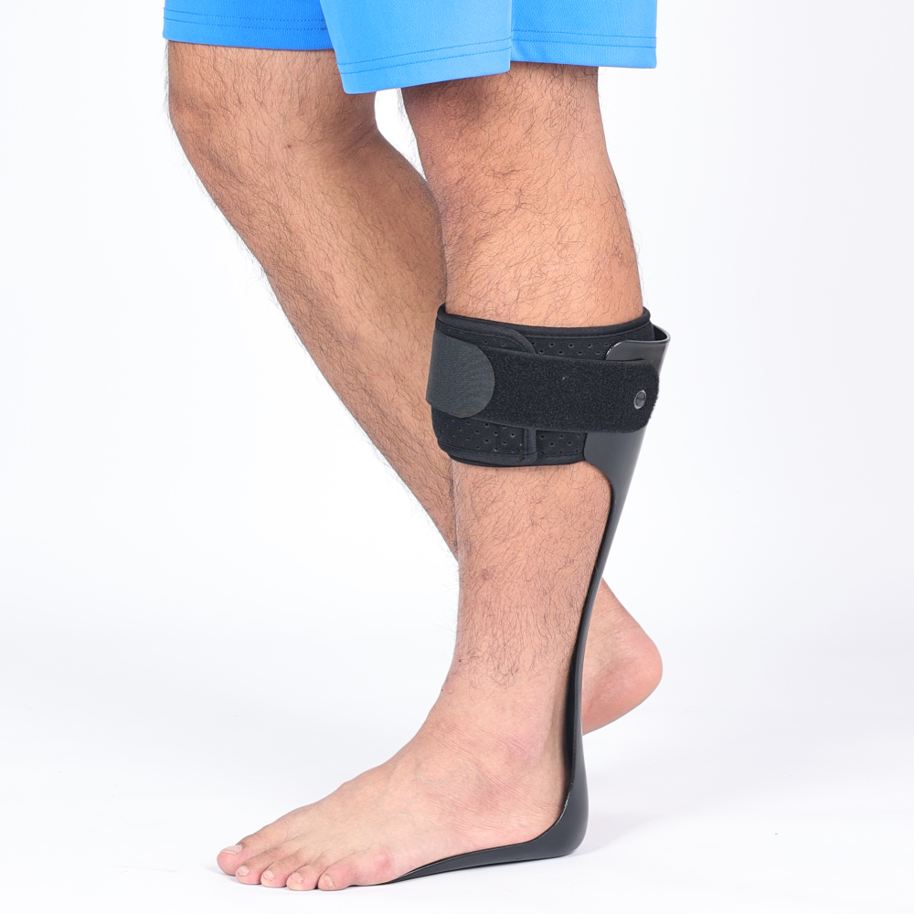 Lightweight Drop Foot Brace Orthosis, Medical Ankle Foot Support Stabilizer, Corrective Foot Drop Brace
