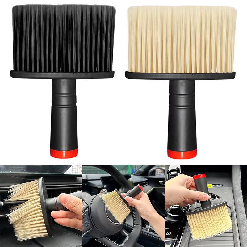 Dust Removal Brush for Car Air Conditioner, Soft Bristles Car Wash Brush, Car Cleaning Tools