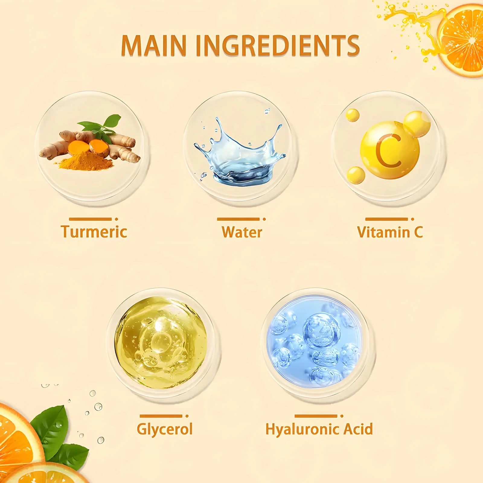 Turmeric Vitamin C Neck Facia Care Wrinkle Lines Lifting Whitening Tighten Double Chin Cream Stick